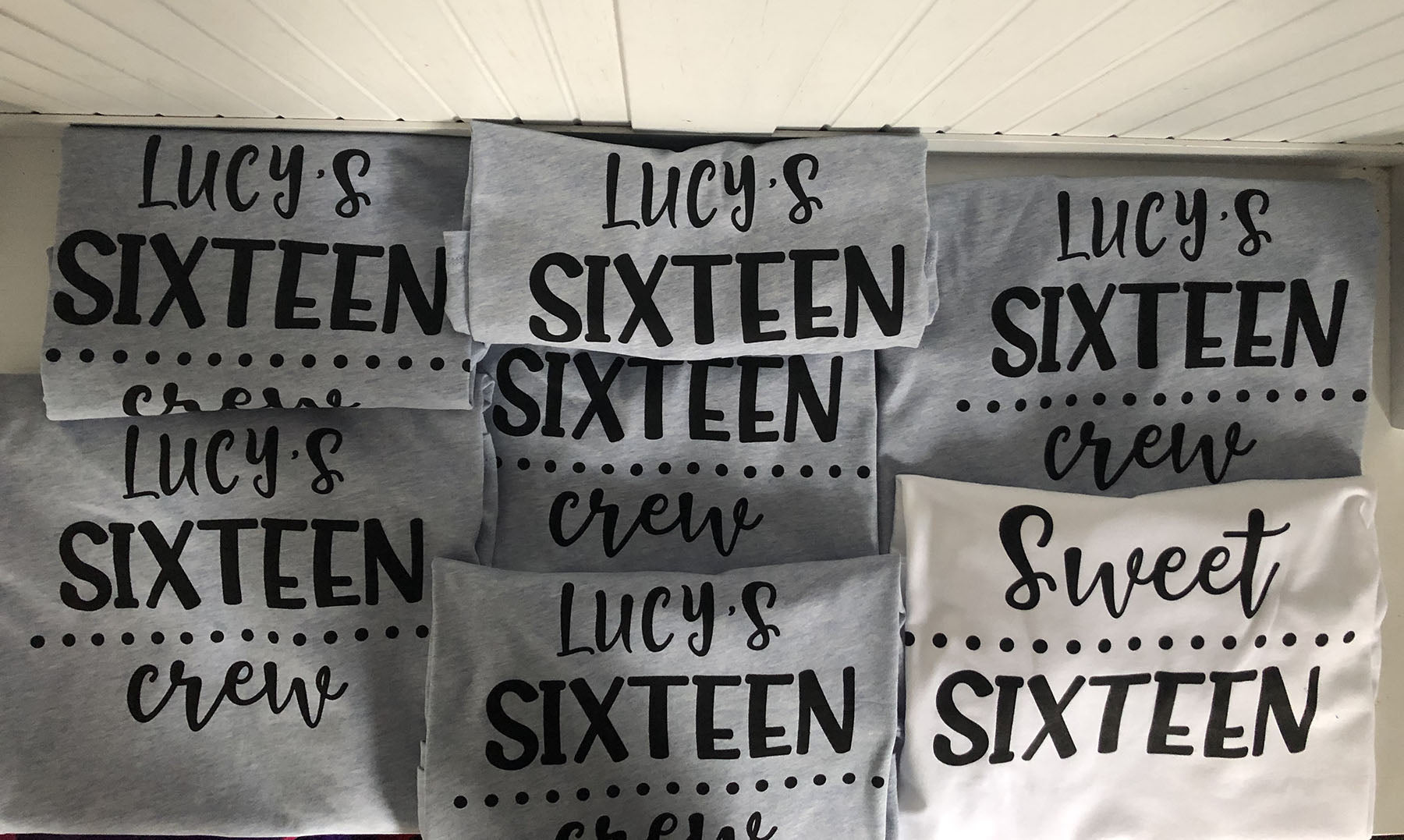 Sweet 16 Crew T-Shirts