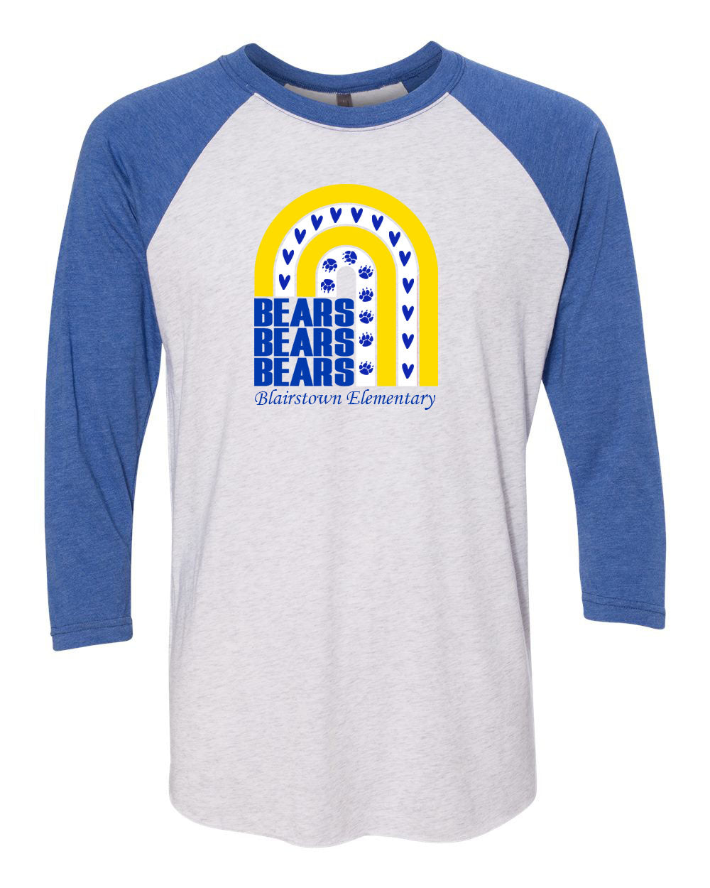 Bears design 7 raglan shirt