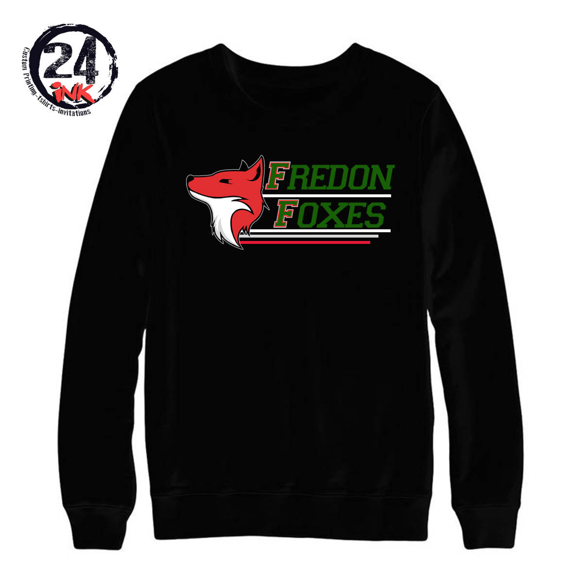 Fredon Foxes Lines non hooded sweatshirt
