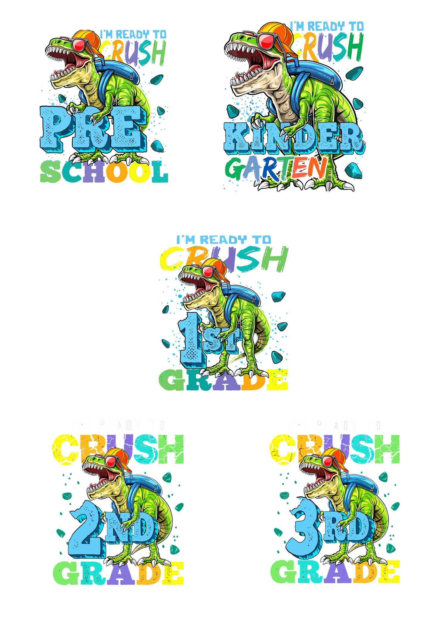 First day of school design 4 t-Shirt