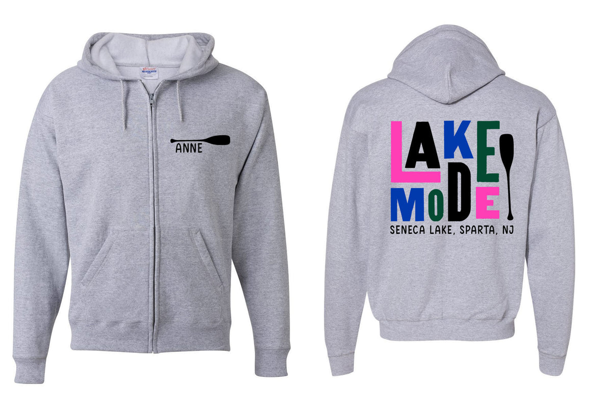 Seneca Lake design 3 Zip up Sweatshirt