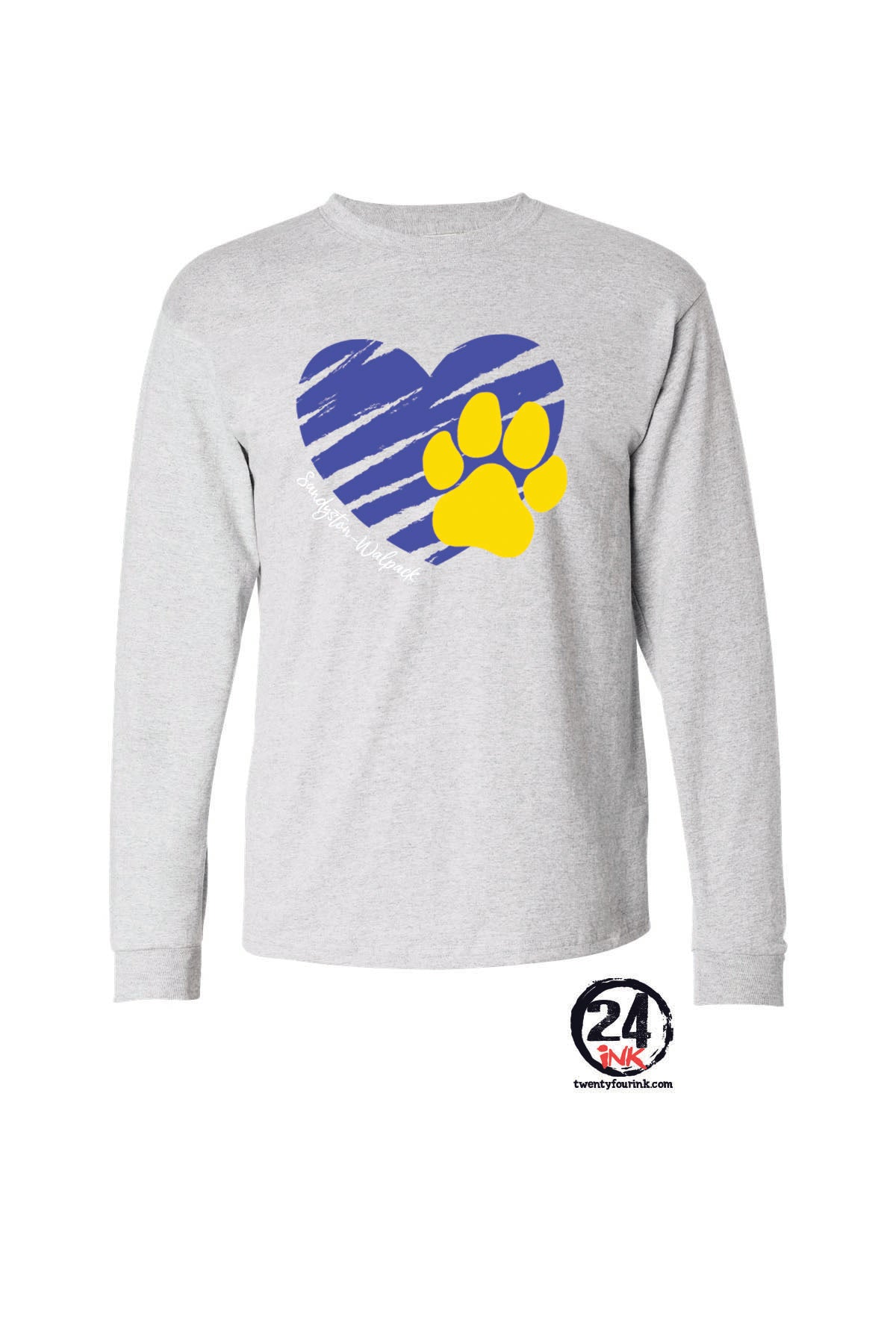 Heart for Sandyston Walpack Long Sleeve Shirt