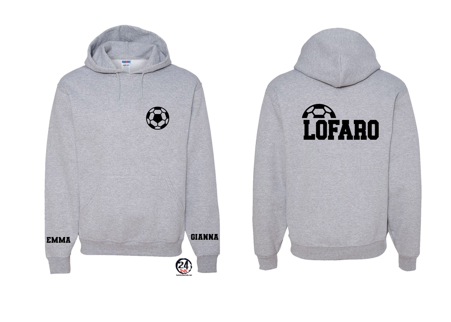 Soccer Hooded Sweatshirt