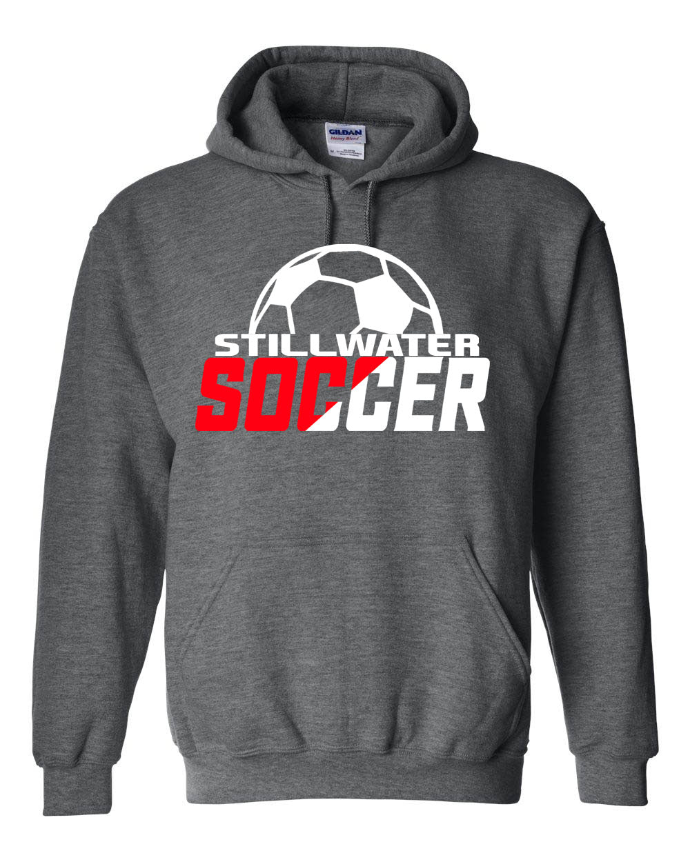 Soccer colorblock Hooded Sweatshirt