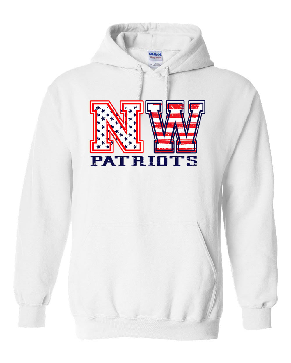 NW Stars and Stripes Hooded Sweatshirt