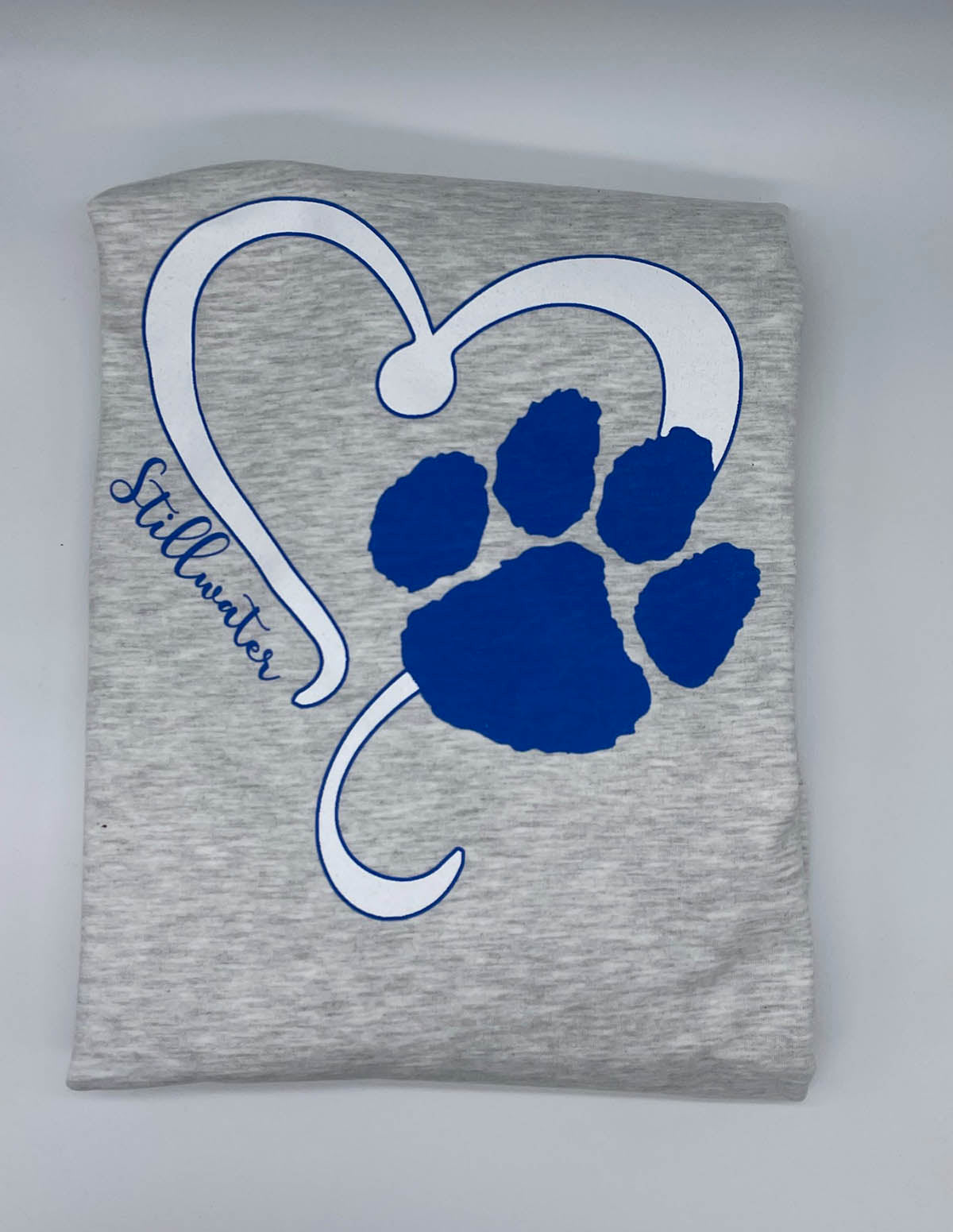 Stillwater School Design 10 non hooded sweatshirt