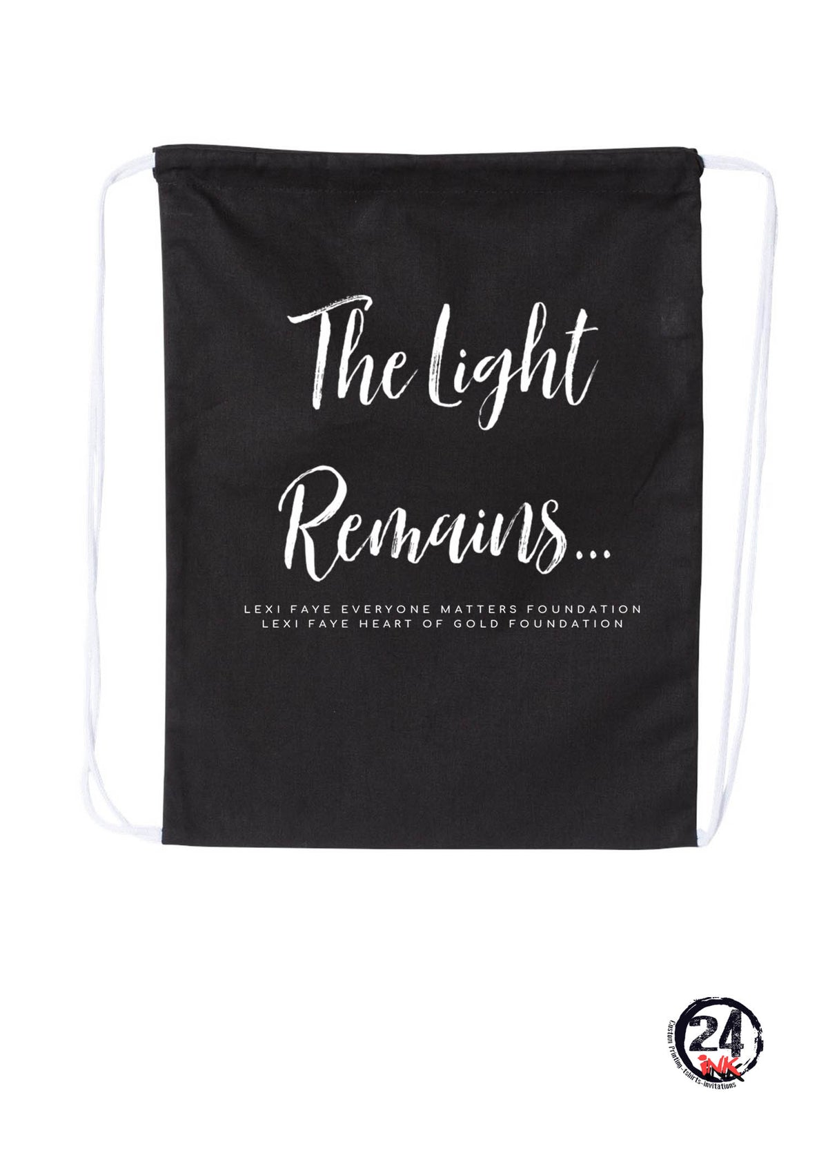 Lexi Faye drawstring bag