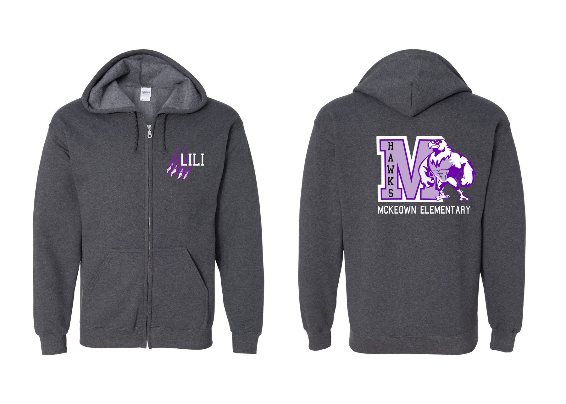 McKeown Design 13 Zip up Sweatshirt