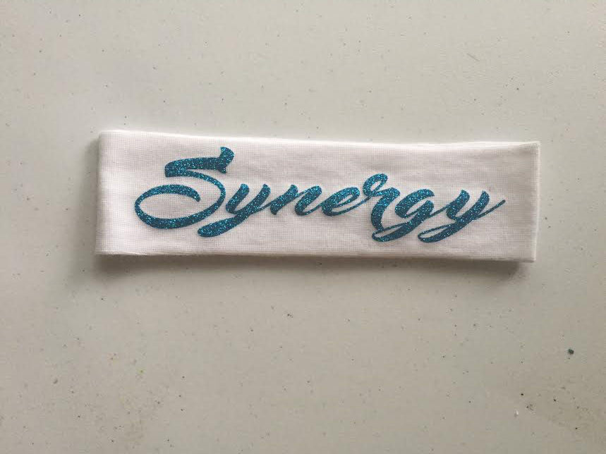 Glitter Personalized Headband