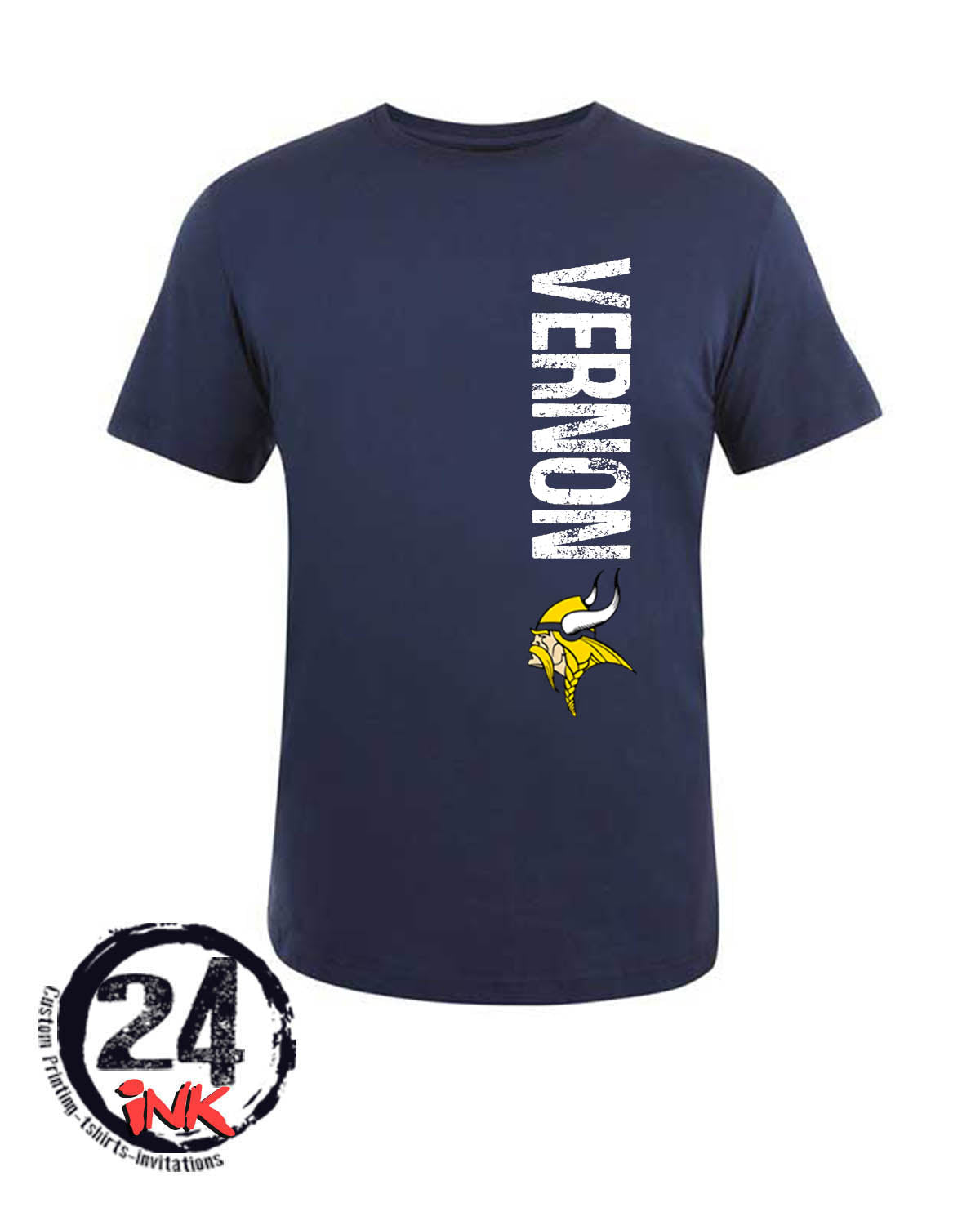Side Vernon Vikings T-Shirt