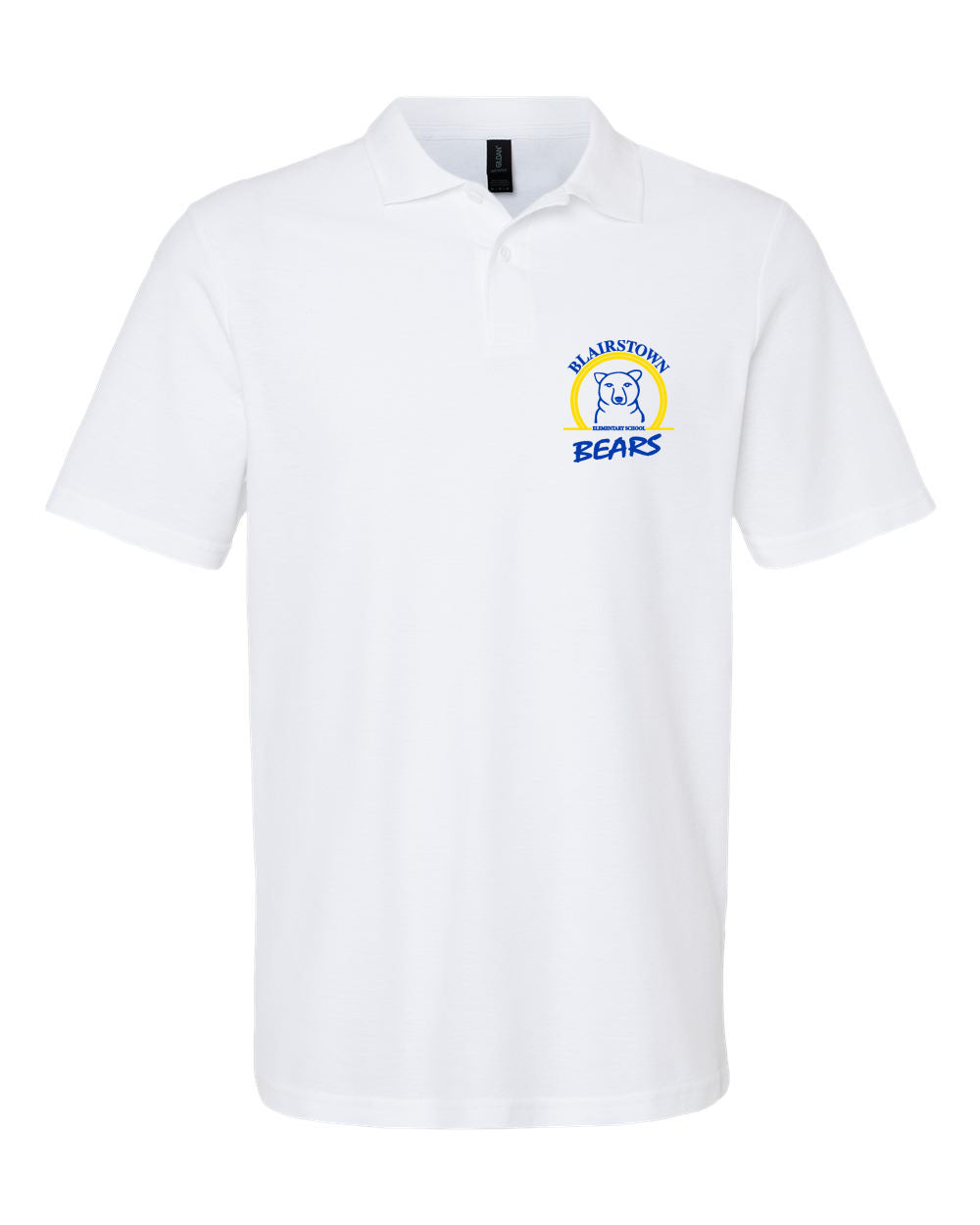 Blairstown Bears Design 10 Polo T-Shirt