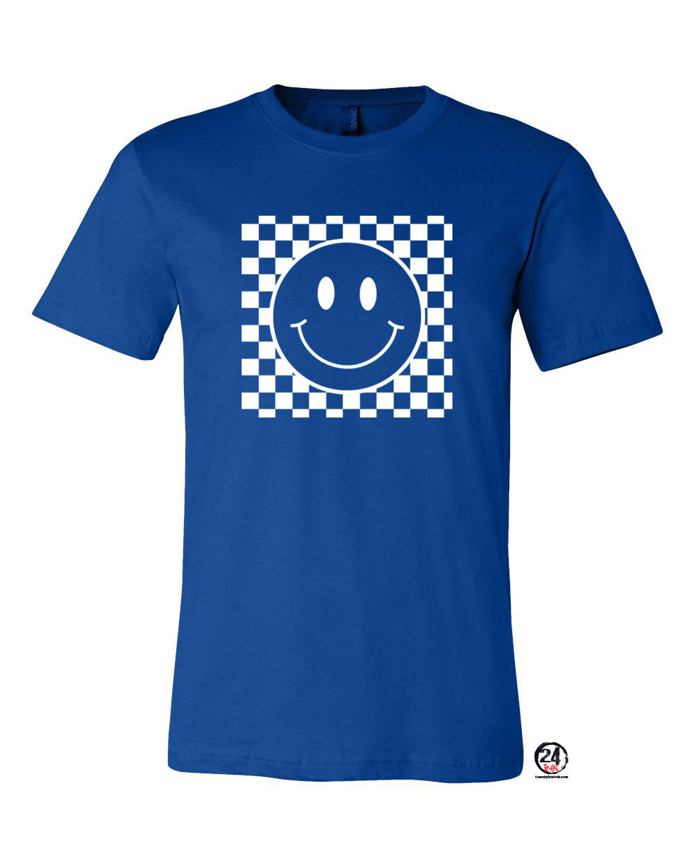 Checkered Smile T-Shirt