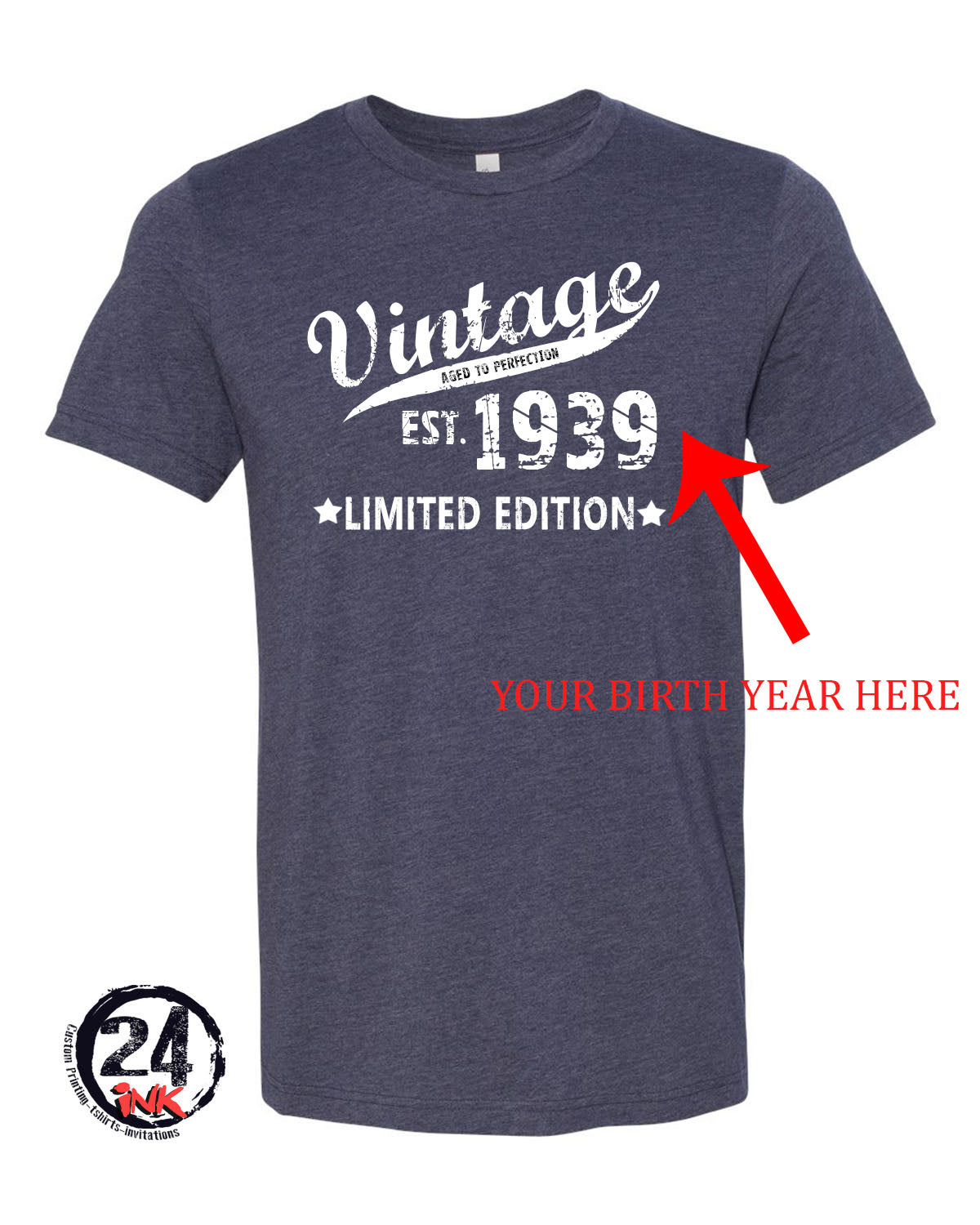 Vintage, Limited Edition Birthday Shirt