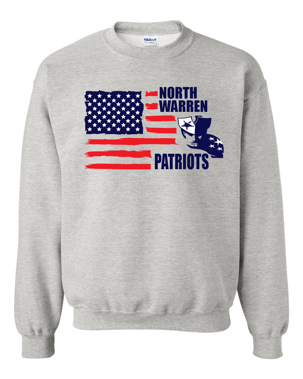 North Warren non hooded sweatshirt