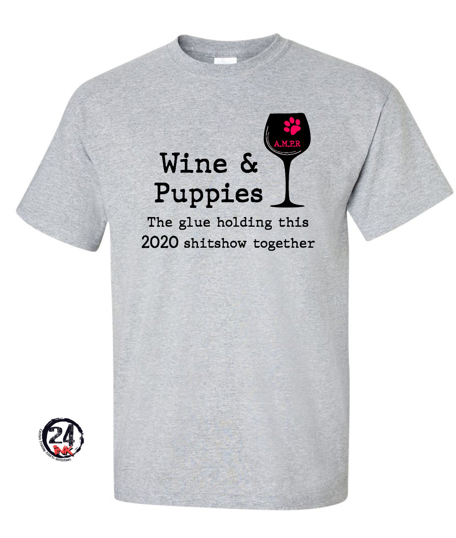 AMPR Liquor and Puppies T Shirt