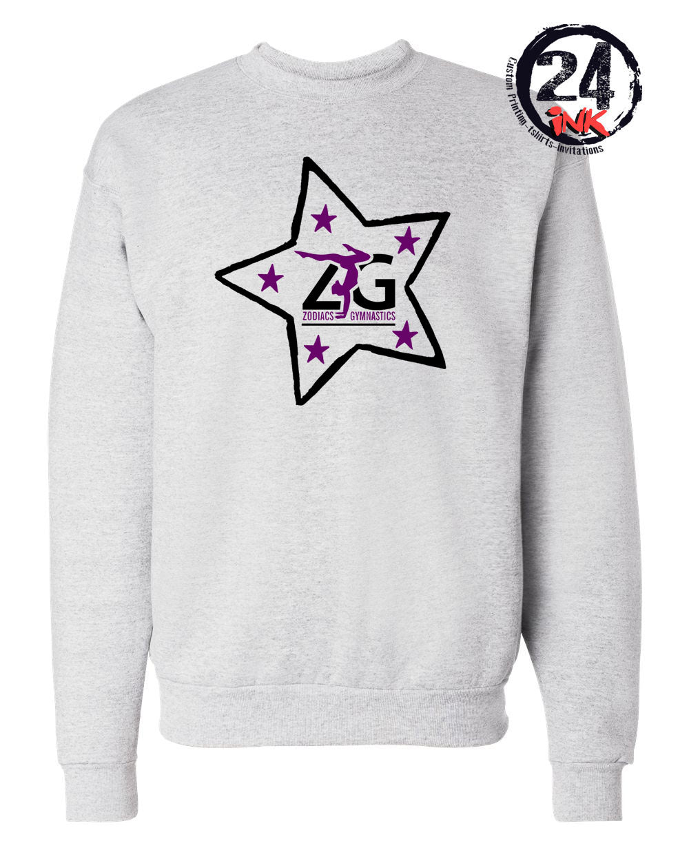 Zodiacs star non hooded sweatshirt