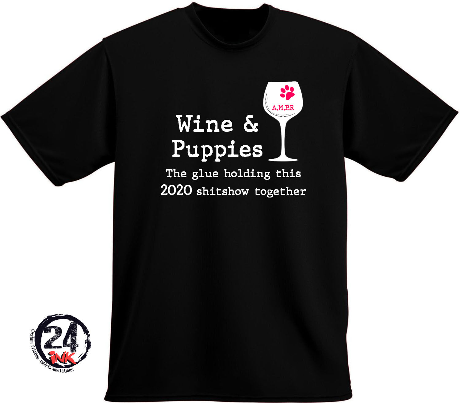 AMPR Liquor and Puppies T Shirt