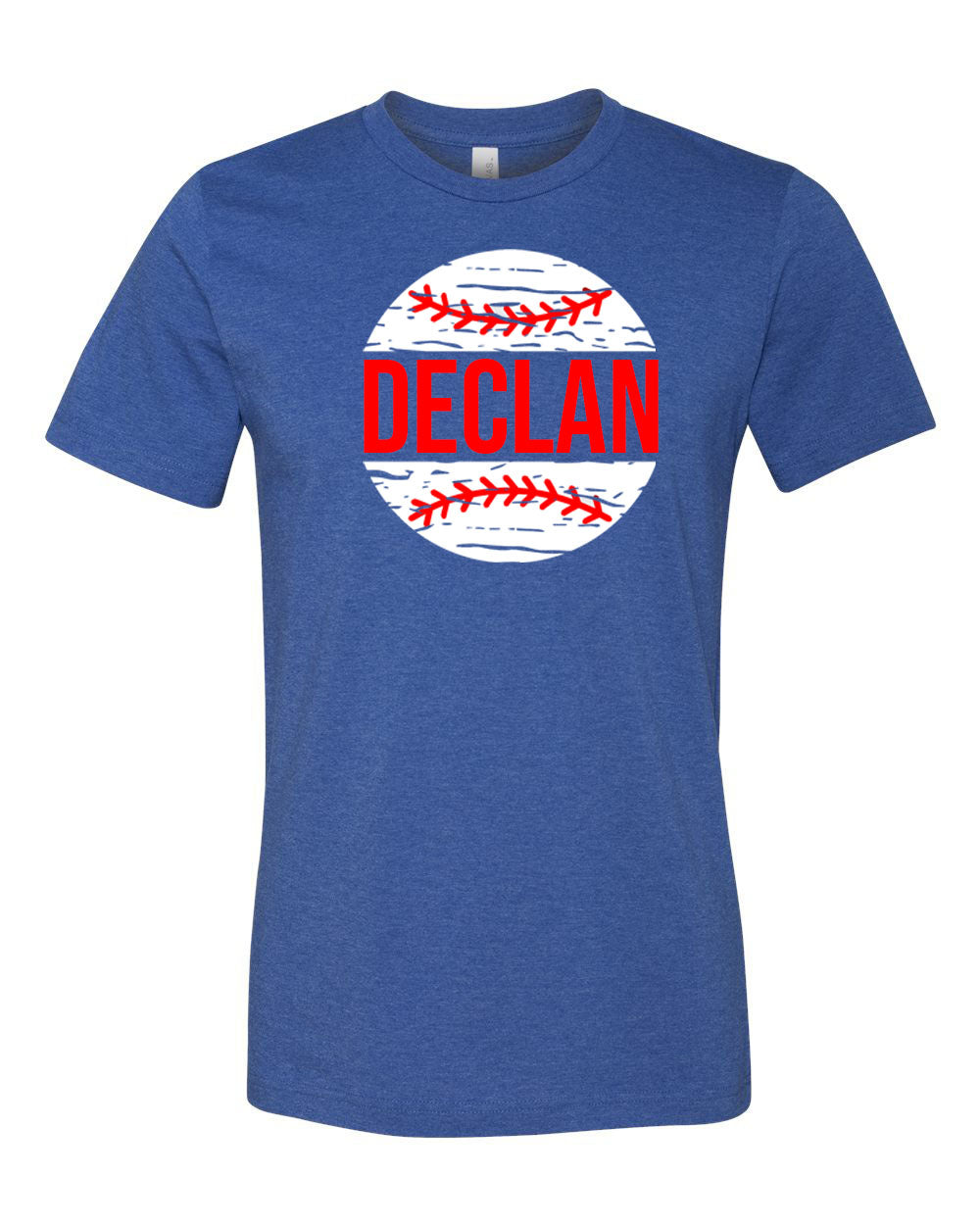 Personalized baseball t-shirt