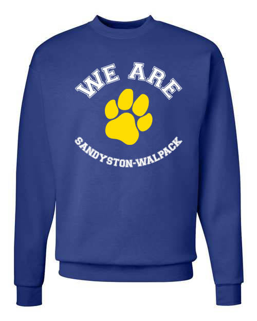 We Are Sandyston Walpack non hooded sweatshirt