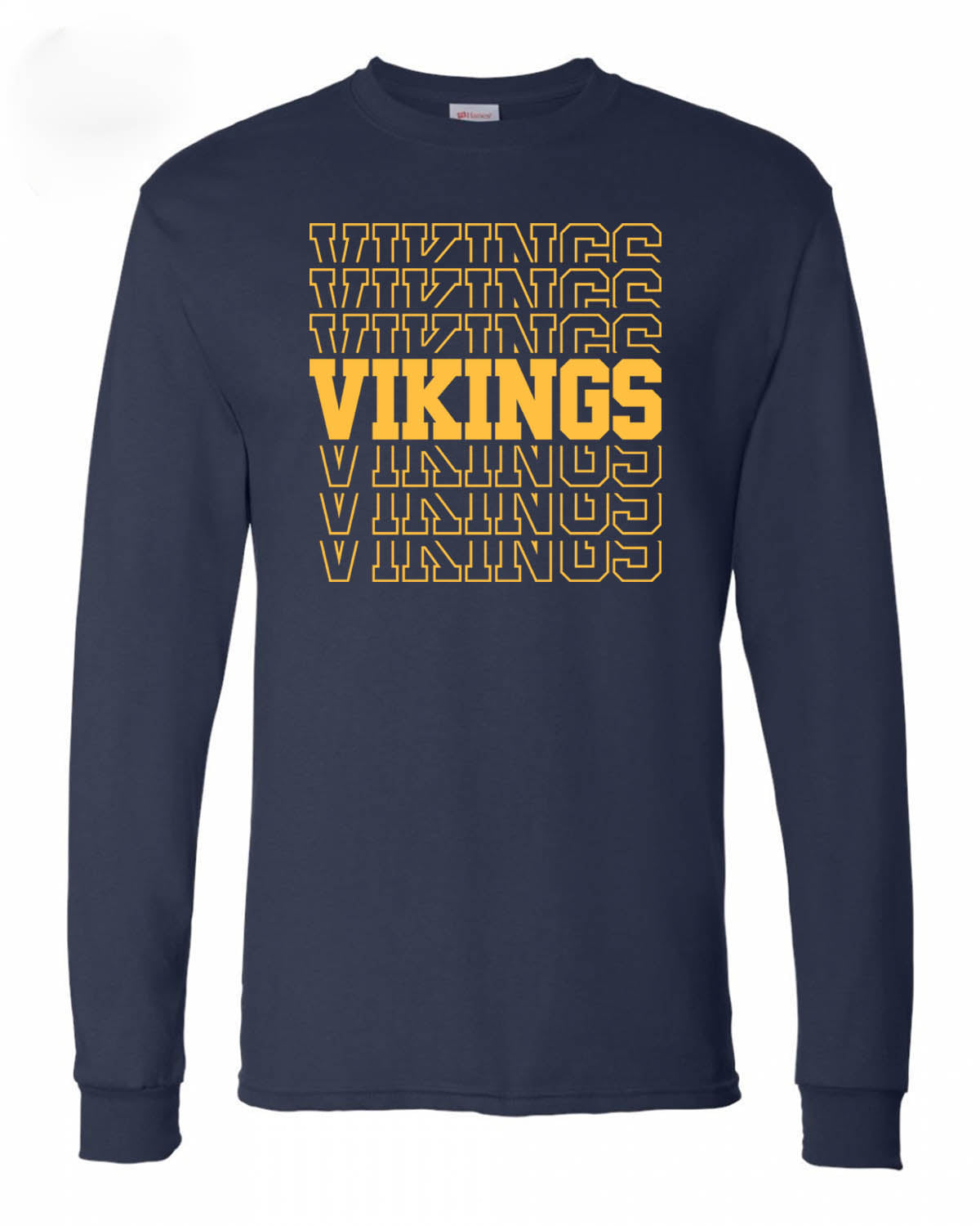 Lounsberry Hollow Design 8 navy long sleeve