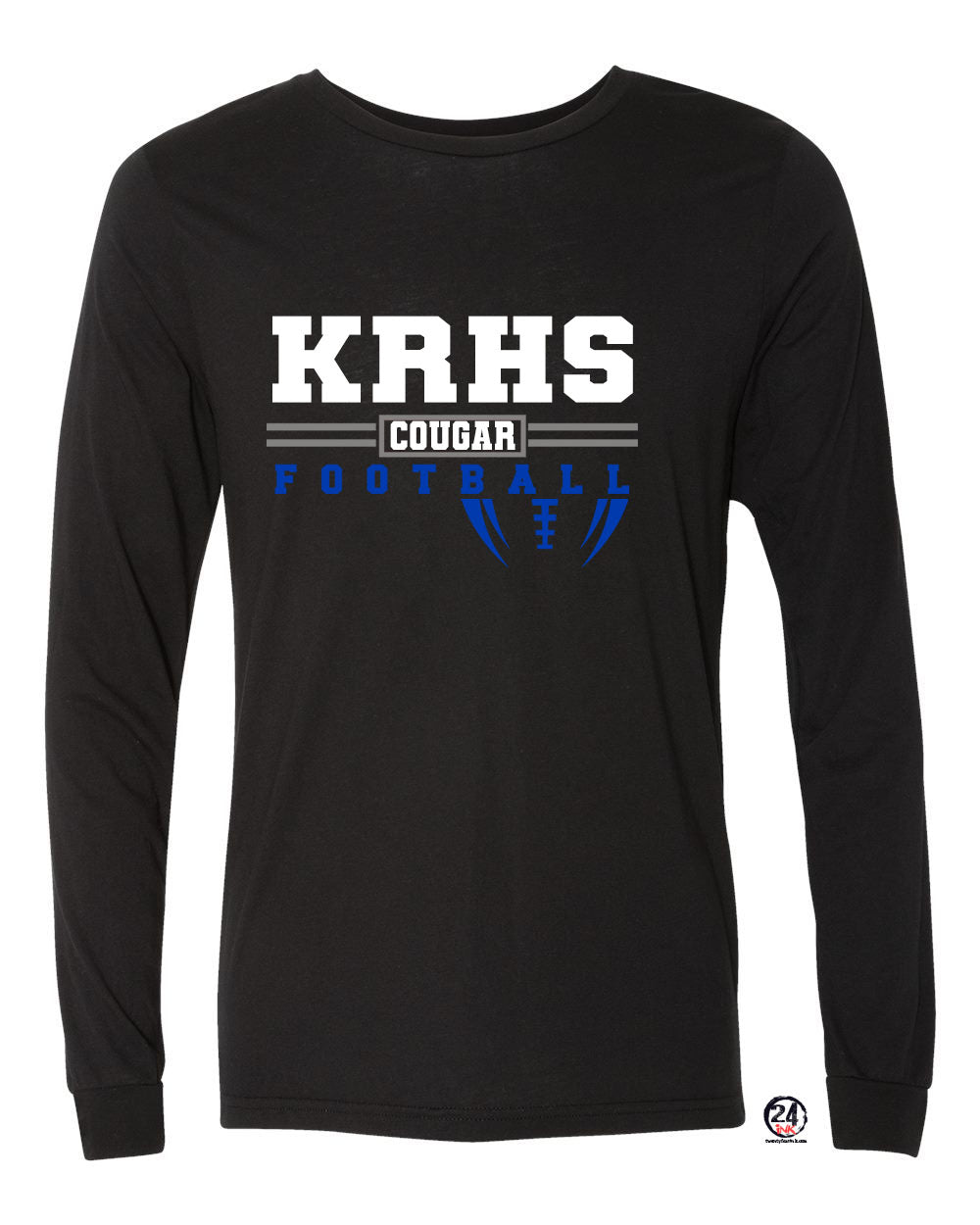 KRHS Cougar Football Long Sleeve Shirt
