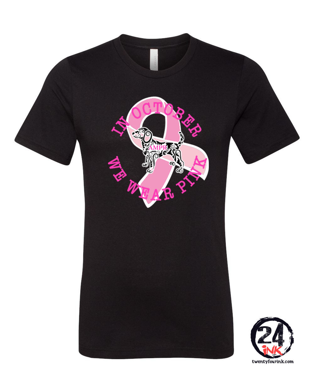 Ampr in Oct we wear Pink T-Shirt