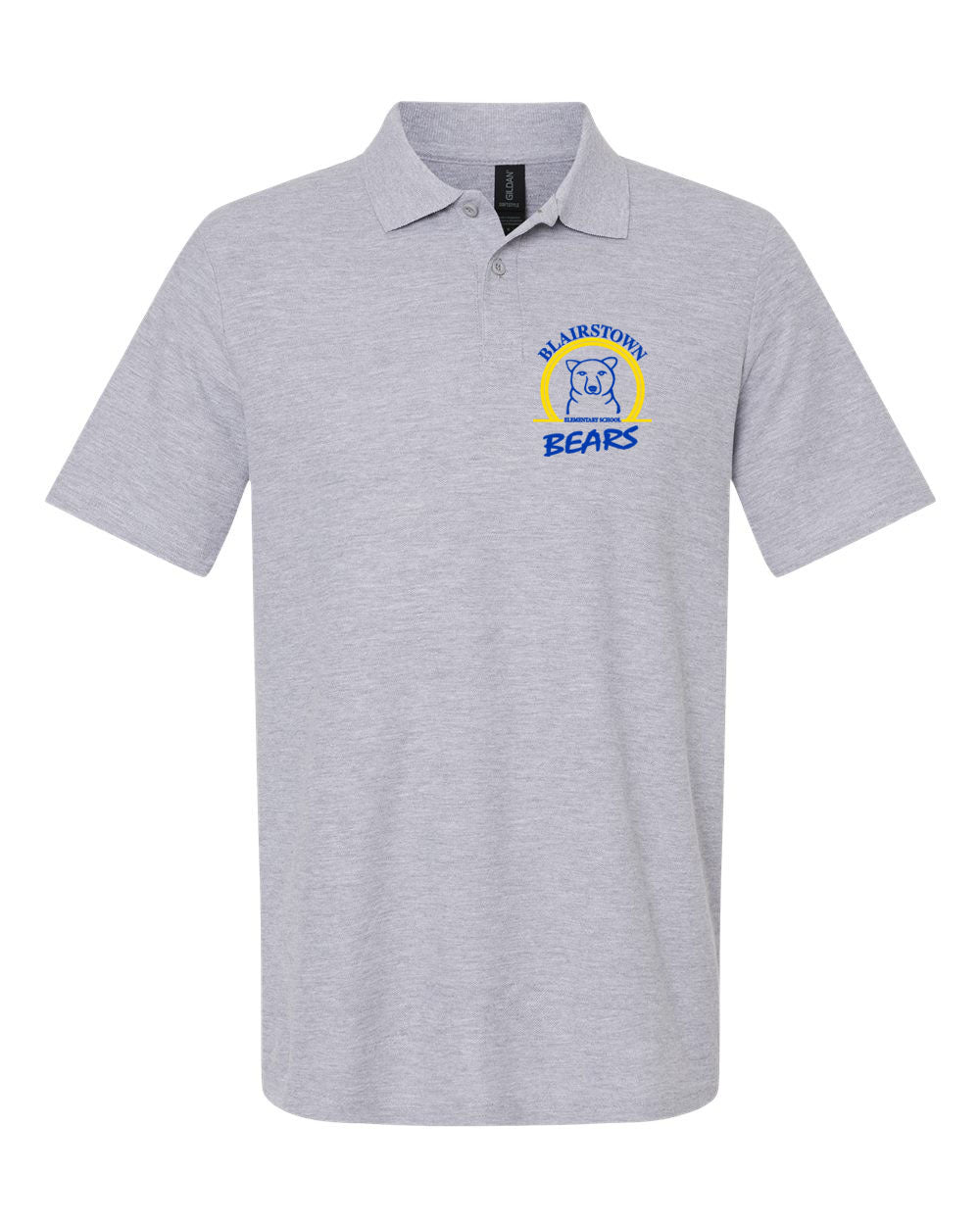 Blairstown Bears Design 10 Polo T-Shirt