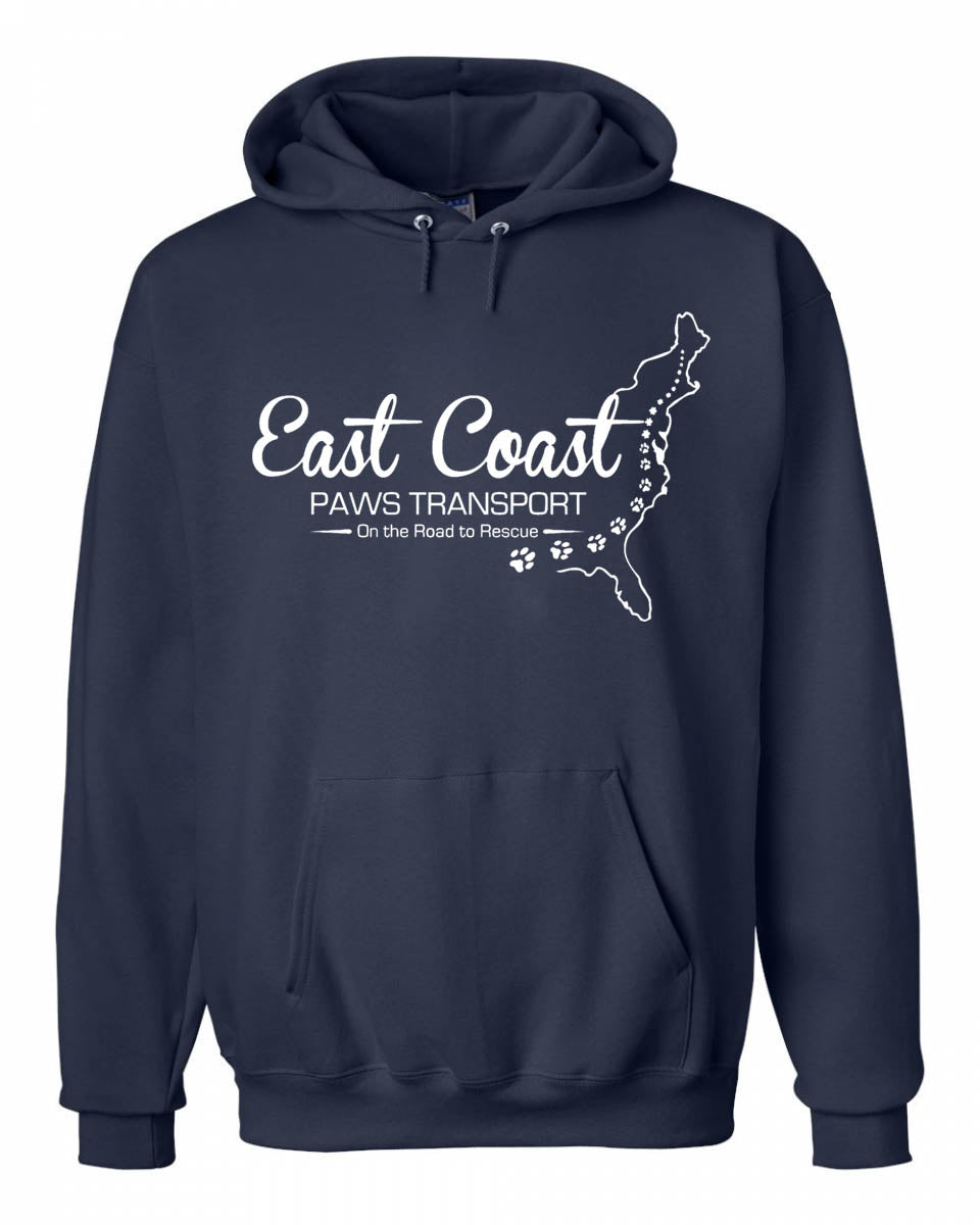 East Coast Paws Transport Hooded Sweatshirt