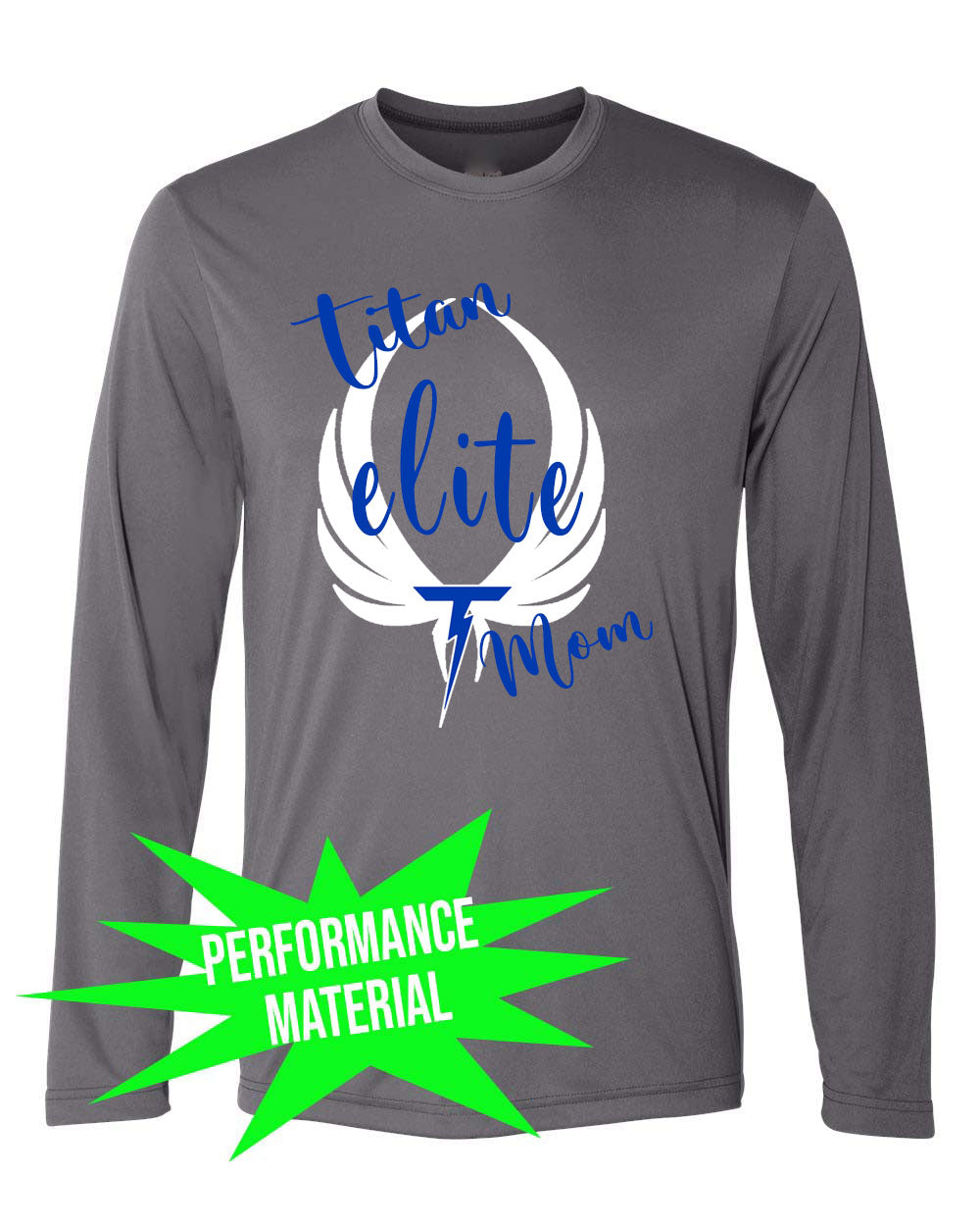 Titan Performance Material Design 15 Long Sleeve Shirt