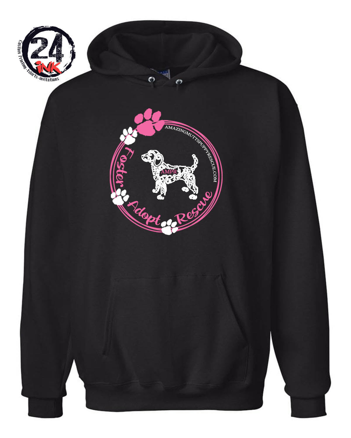 Foster Rescue Adopt Hooded Sweatshirt