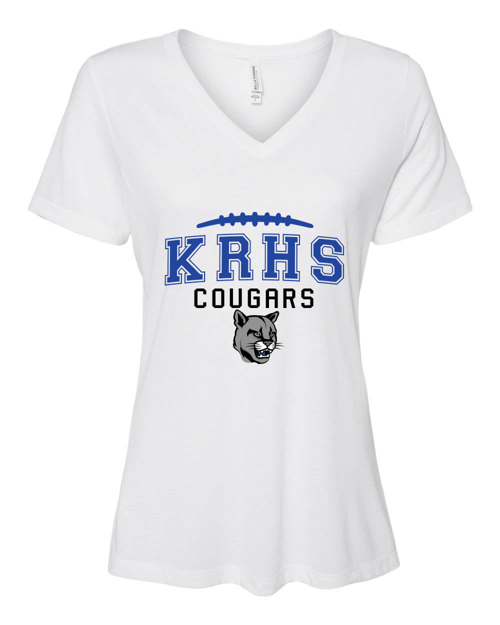 KRHS Football V-neck T-Shirt