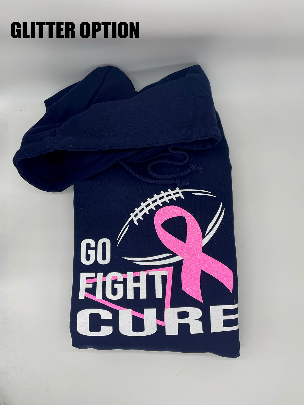 Go fight cure Hooded Sweatshirt