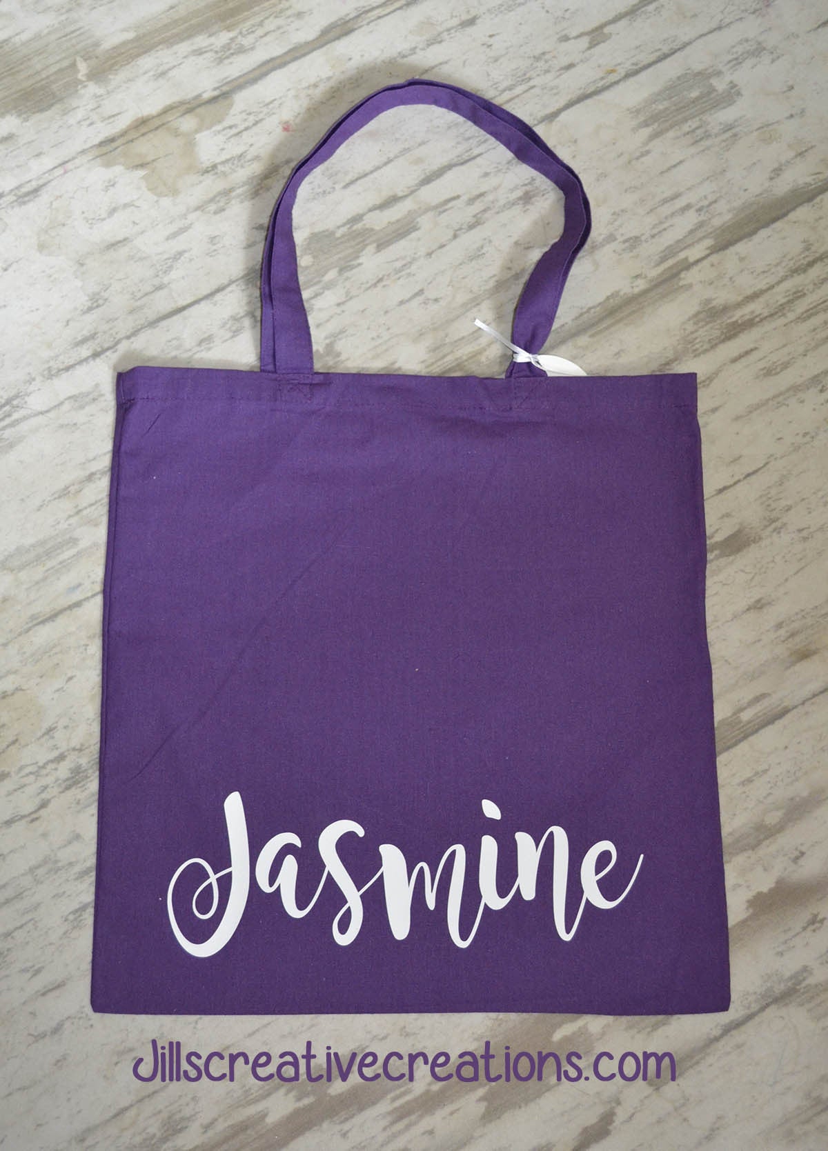 Personalized Name Tote Bag