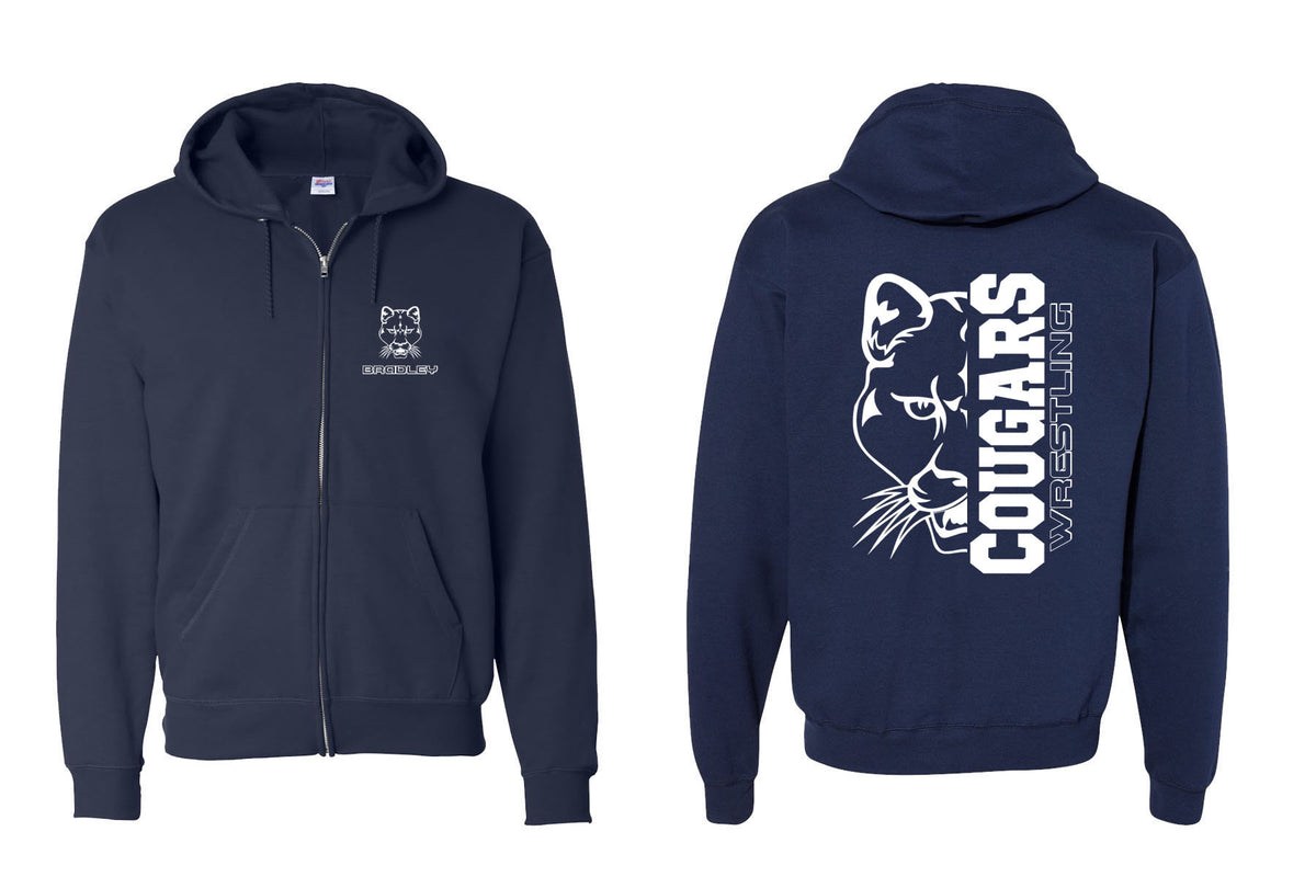 Kittatinny Wrestling Design 1 Zip up Sweatshirt