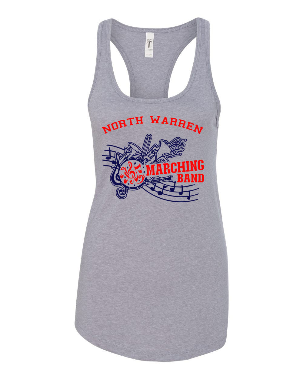 North Warren Band Design 1 Racerback Tank Top