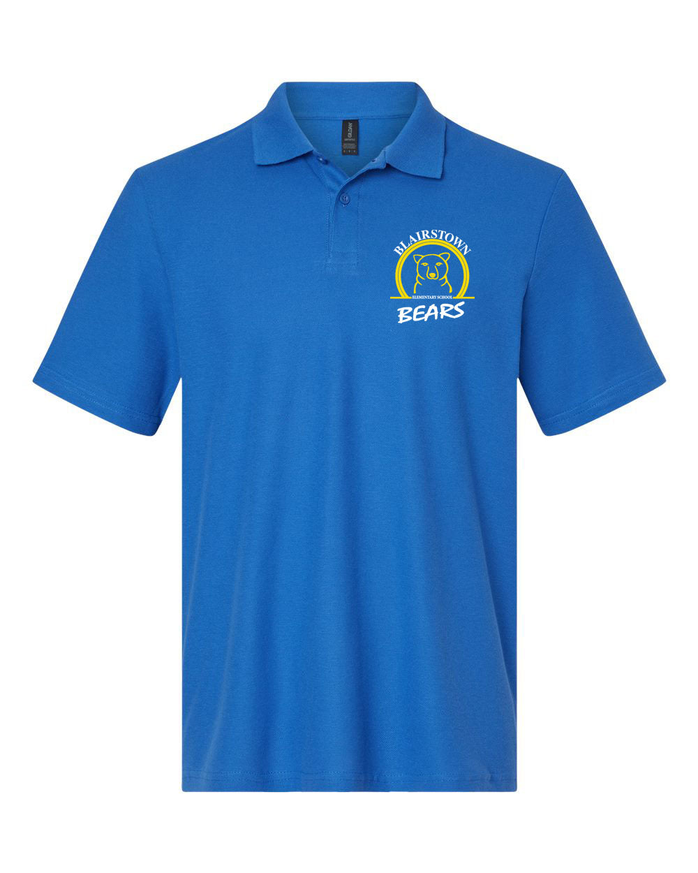 Blairstown Bears Design 10 Polo T-Shirt