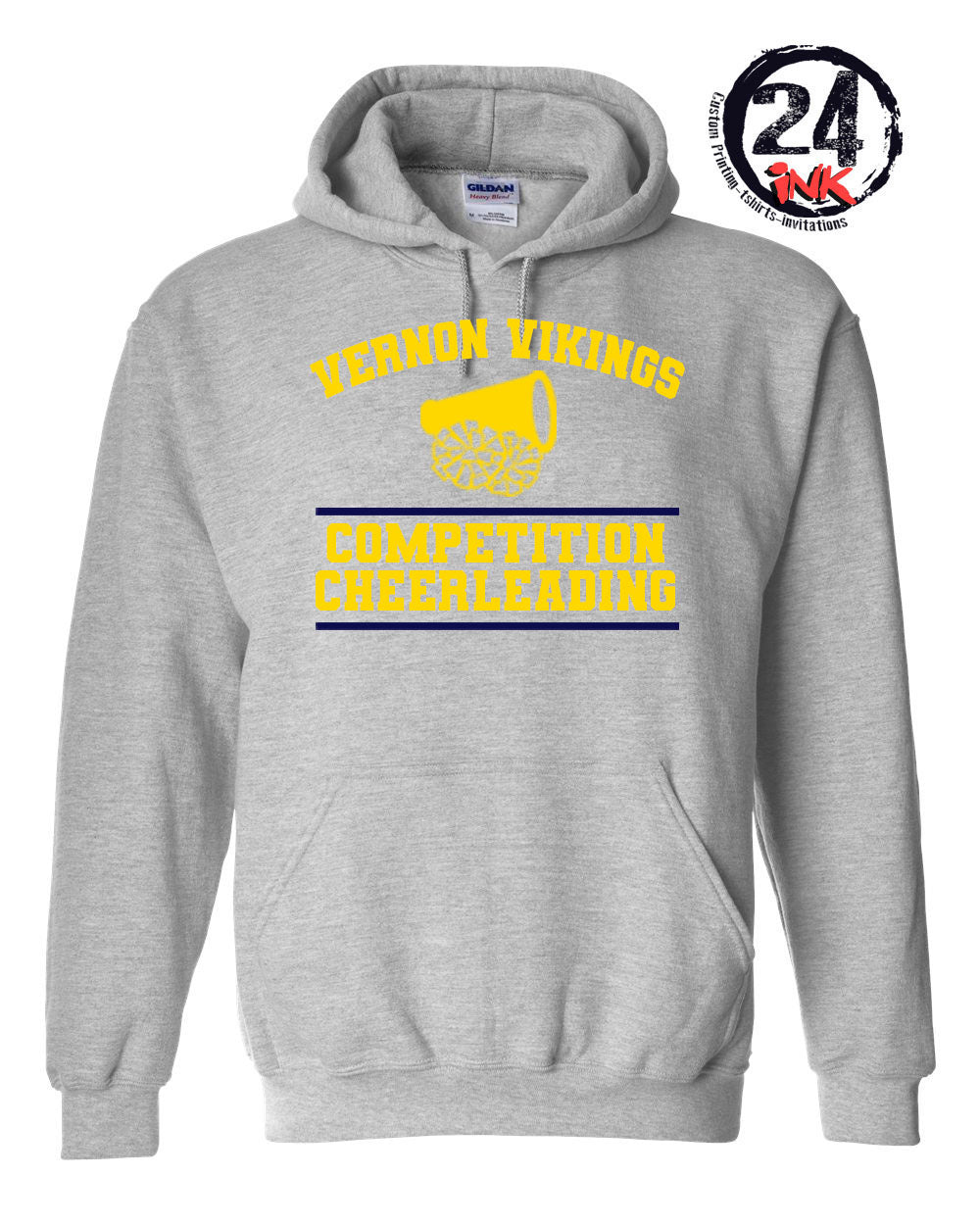 Vernon competition cheer 2021 Hooded Sweatshirt