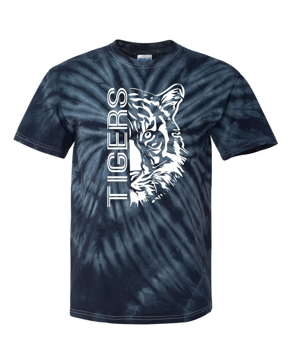 Tigers Design 6 Tie Dye t-shirt