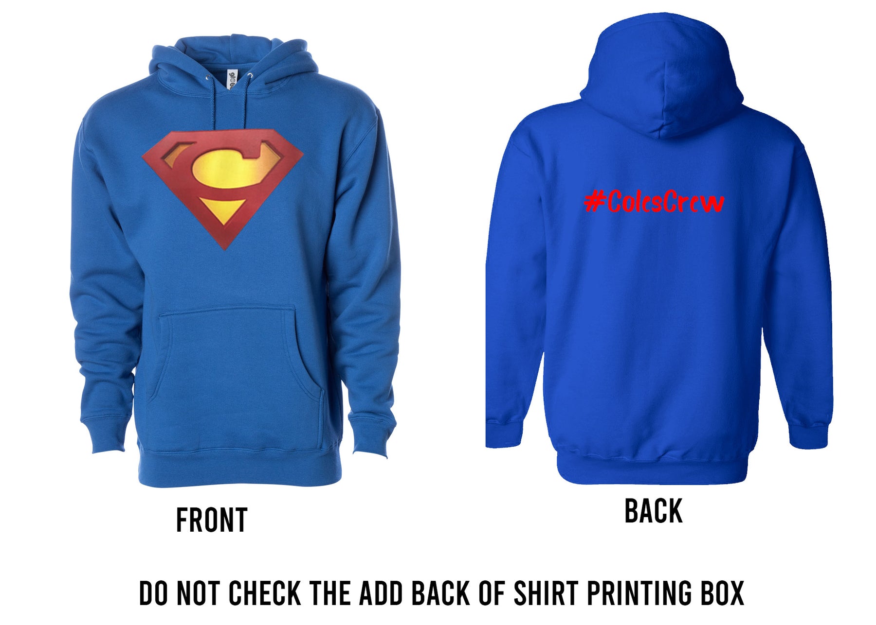 Cole's Crew Hooded Sweatshirt