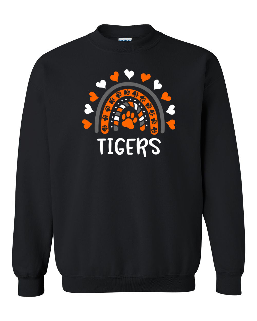 Tigers Design 4 non hooded sweatshirt