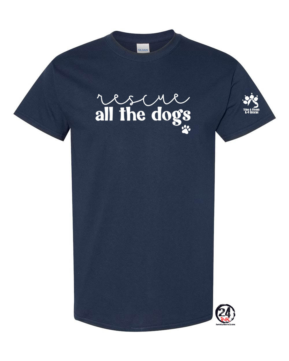 Rescue all the dogs t-Shirt