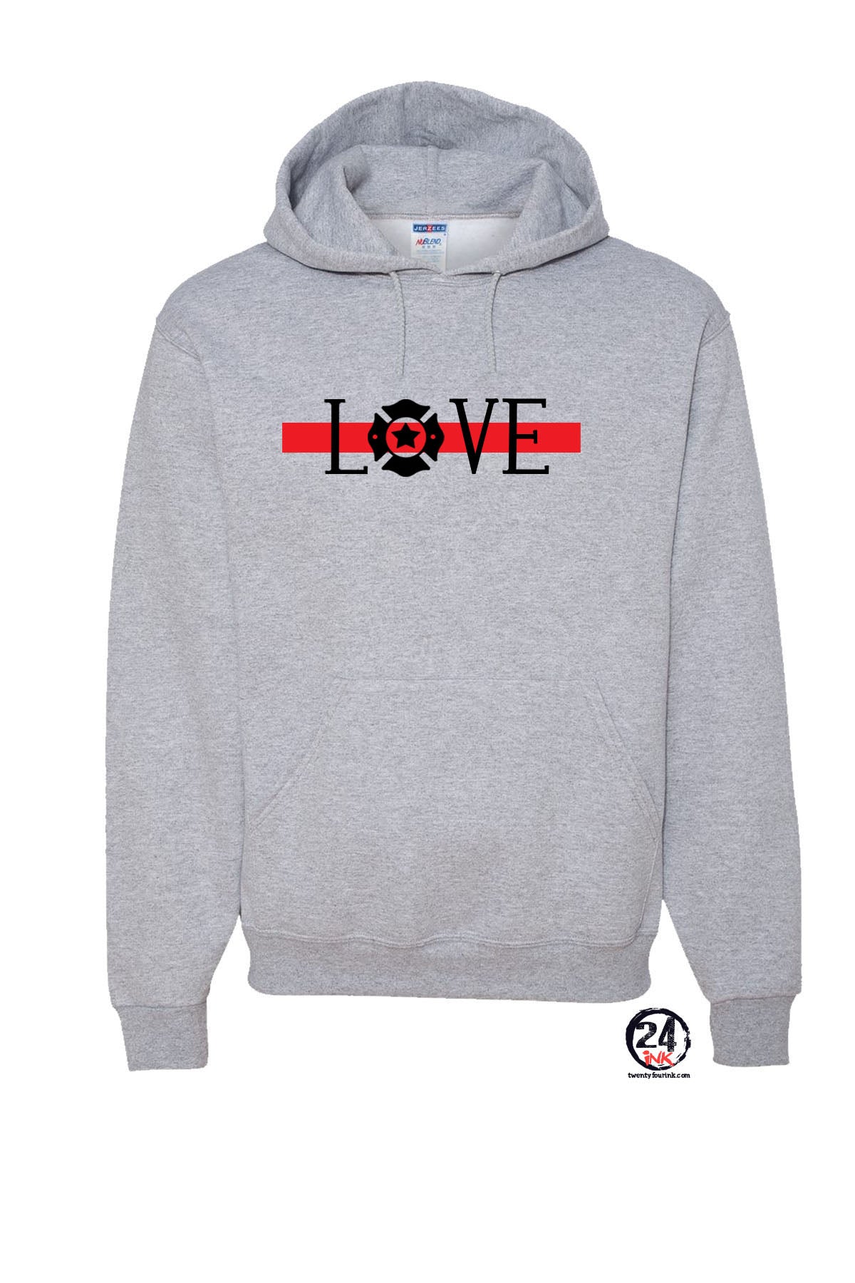 Red Line Hooded Sweatshirt