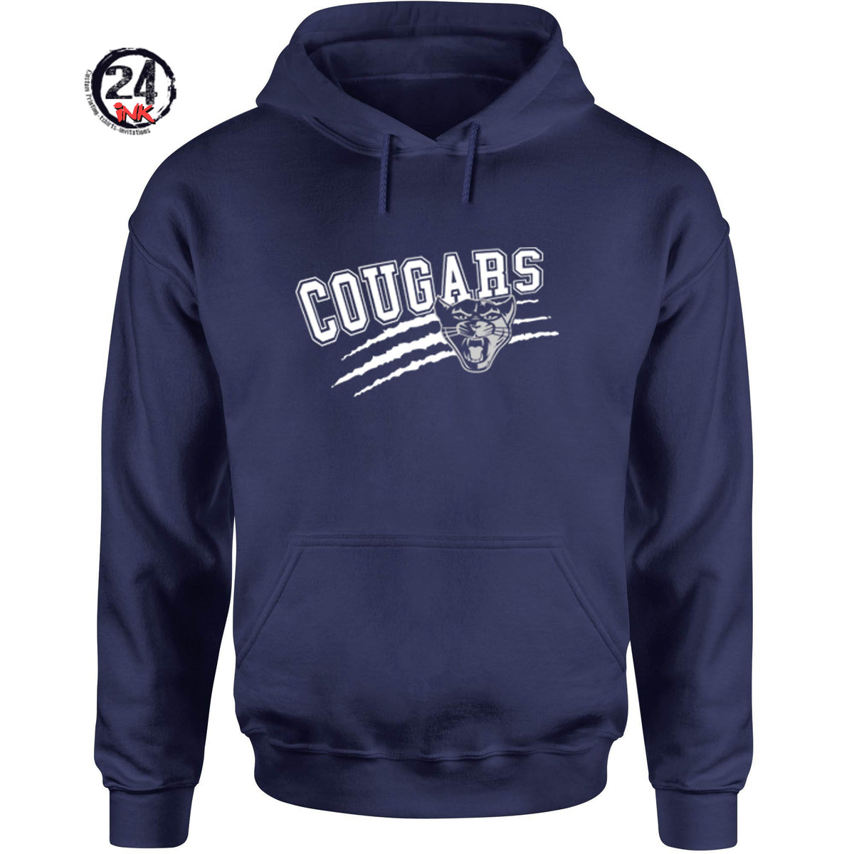Cougars Design 30 Hooded Sweatshirt