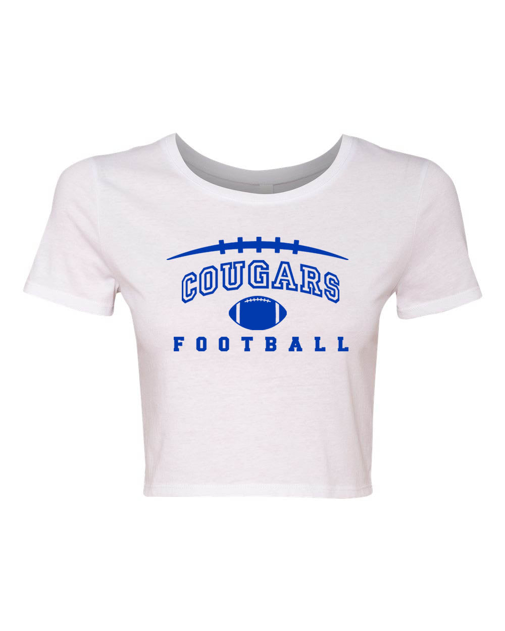 Cougars Football Crop Top