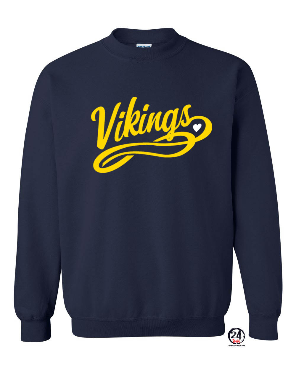 Rolling Hills design 3 non hooded sweatshirt