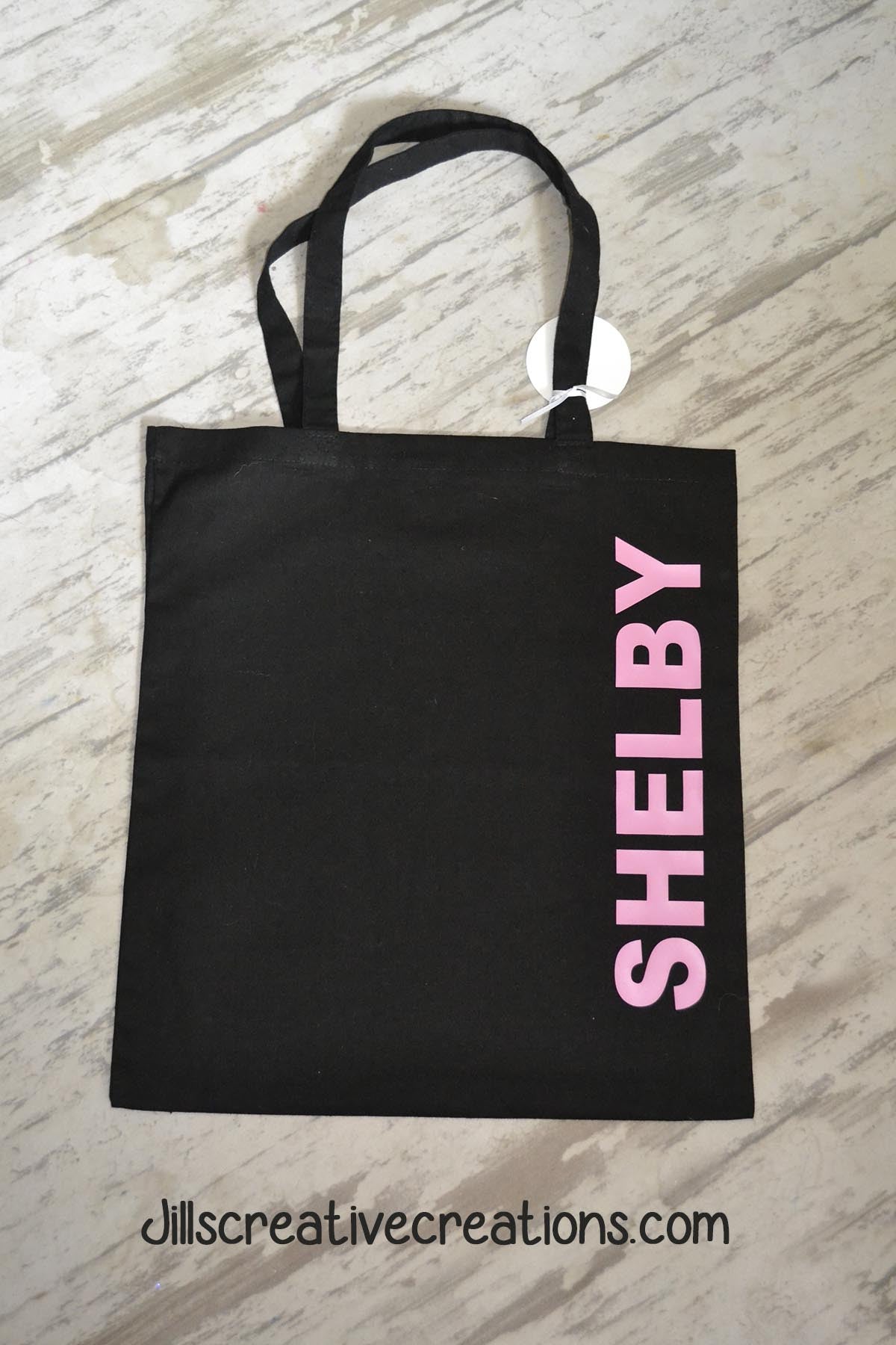 Personalized Name Tote Bag