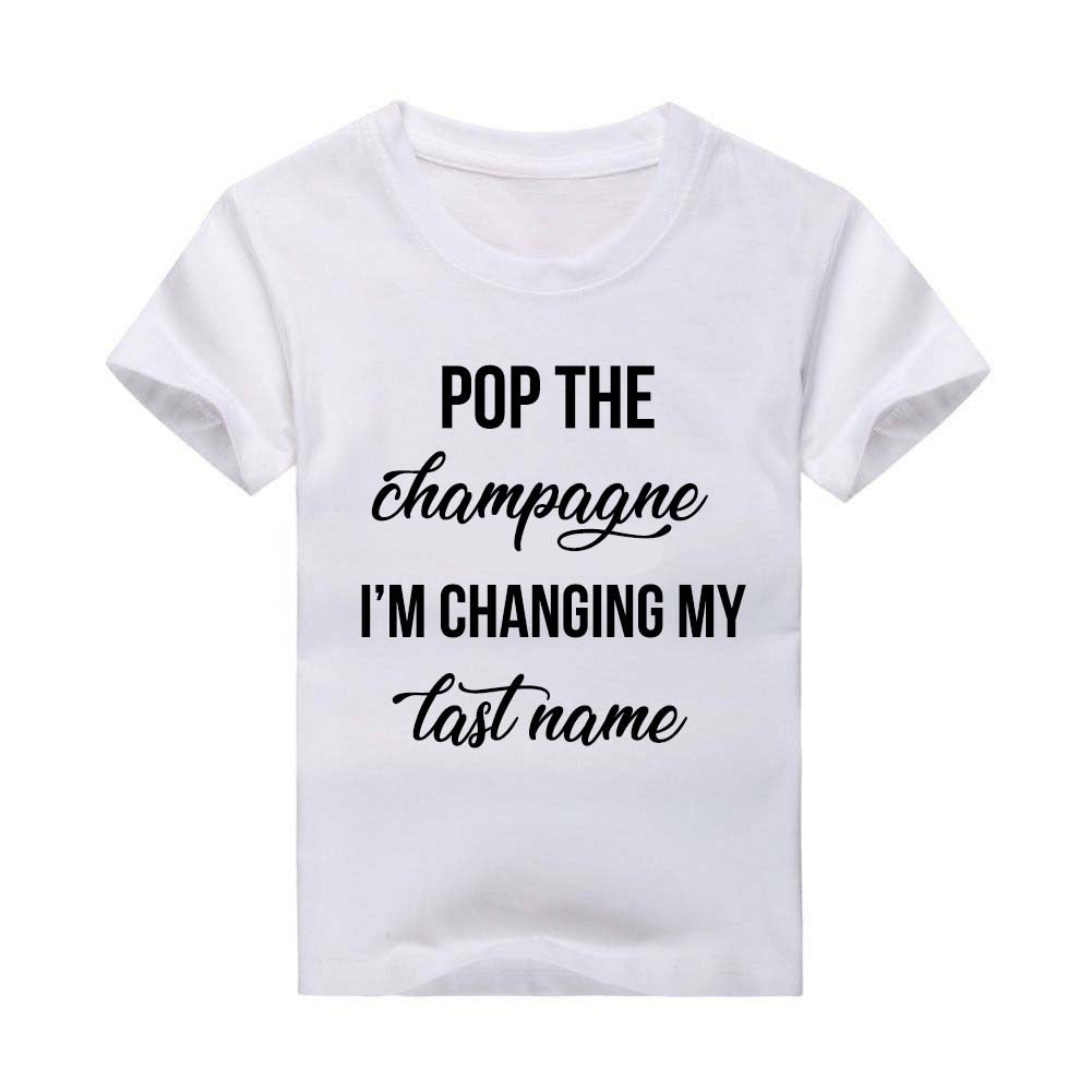 Bridal Shower Shirt, Pop the