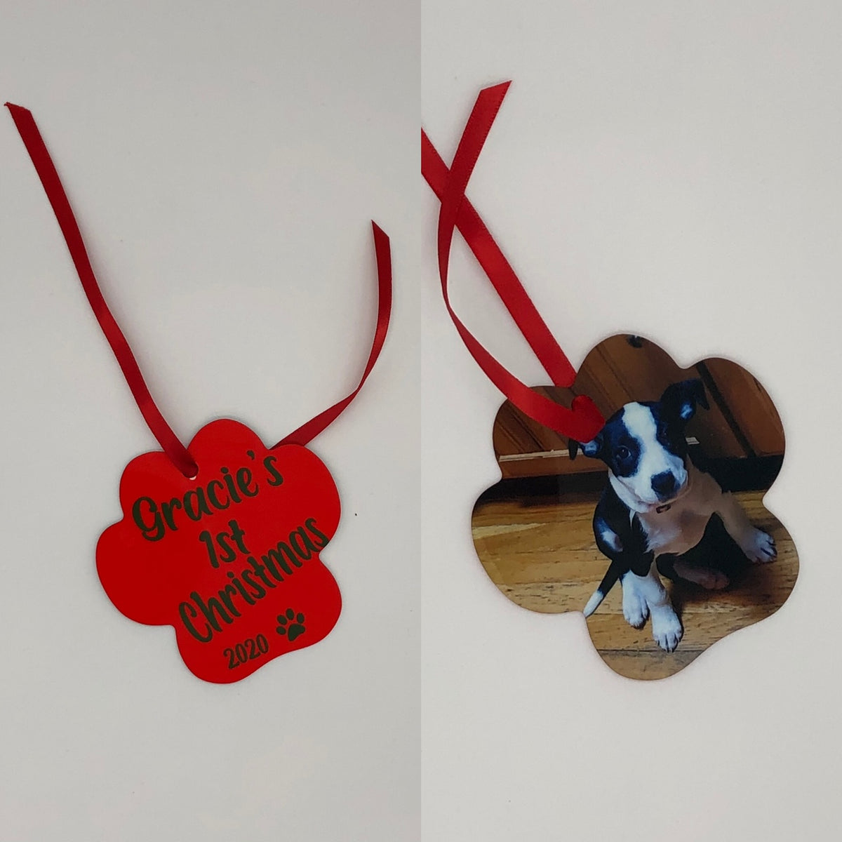Paw Print Ornament