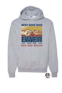 Best dog dad ever Hooded Sweatshirt