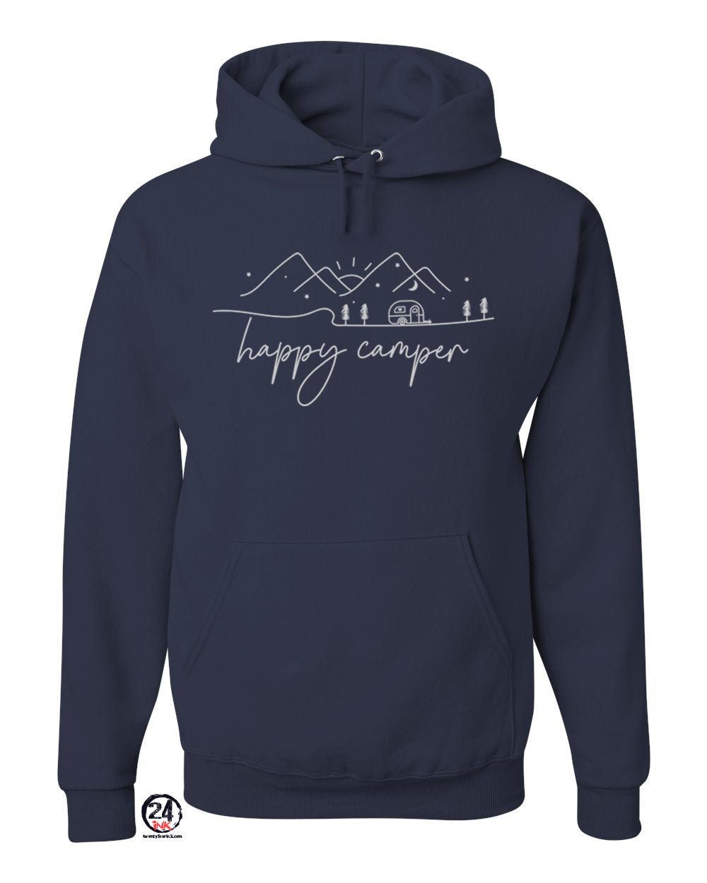 Happy Camper Hooded Sweatshirt